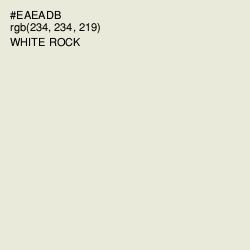 #EAEADB - White Rock Color Image